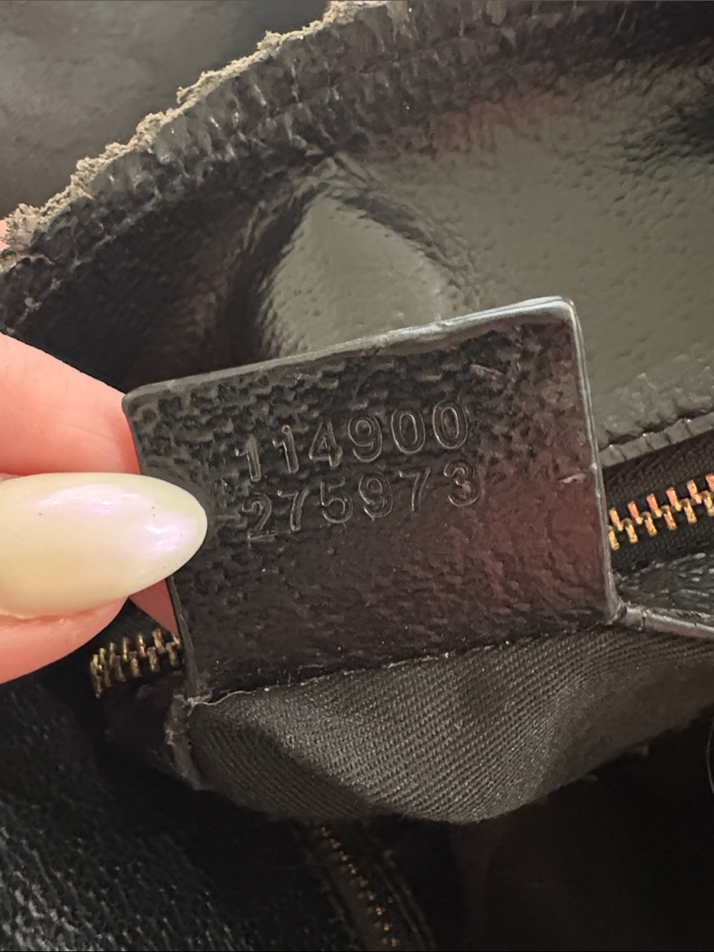 Authentic Gucci Black Canvas Horsebit Ring Hobo Shoulder Bag (Large) - Picture 8 of 12